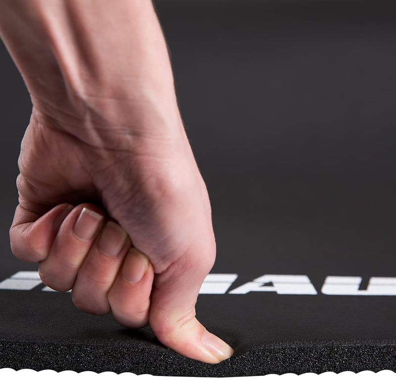 Muawo Prémium Fitness Matrac - Extra Vastag (1,5 cm) és Hosszú (190 cm) Csúszásmentes Edzőszőnyeg Jógához, Tornához, Kültéri-Beltéri Használ