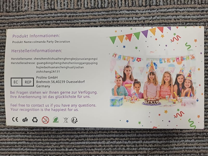 Rózsa arany 21. születésnapi zászlófüzér