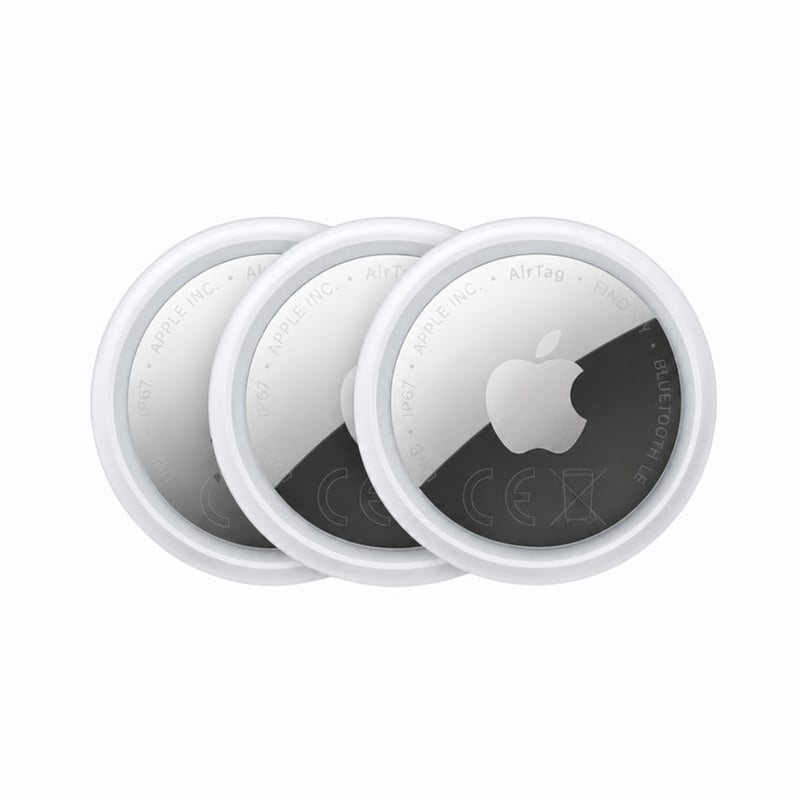 Apple AirTag (2. generáció) nyomkövető, 3 db-os csomag – Bluetooth helymeghatározás kulcstartóhoz, pénztárcához, iPhone és iPad