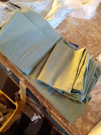 BEDSURE Față de pernă din bumbac 80x80 cm, Verde salvie, 1 buc, Parte din set de lenjerie de pat, Material din bumbac moale 4
