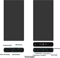 KAMREA HD 1080P Rejtett Kamera 10000 mAh Powerbank Funkcióval 9