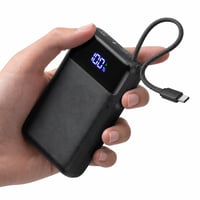 Powerbanka INIU 45W 20000 mAh so zabudovaným USB-C káblom — chybná, čiastočne funkčná: poškodený zabudovaný nabíjací kábel (stav: pozri 2. obrázok) 1