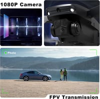 TTROARDS TT19 Összecsukható Drón 1080P HD Kamerával - Kefenélküli Motor, 180° Akadályérzékelés, Szélállóság 4. Szint, Kezdőknek és Felnőttek 5
