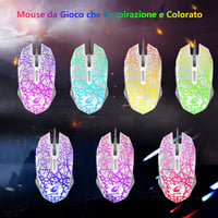 ZIYOU LANG Gamer Billentyűzet és Egér Szett - Fehér, RGB LED Háttérvilágítás, 2400 DPI, Vízálló, 6 Gombos Egér, Egérpad, USB, PS4/Xbox Kompa 9