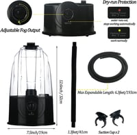 Coospider 3L Nagy Teljesítményű Terrárium Párásító Hüllőknek és Kétéltűeknek 3