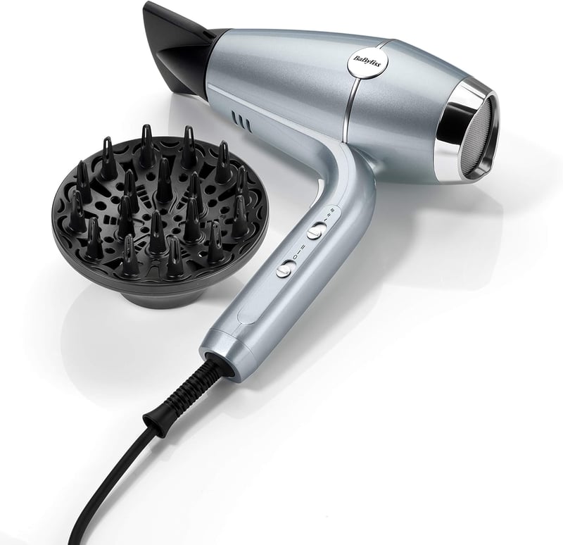 BaByliss Hydro Fusion ionos hajszárító, plazma technológiával - Kék