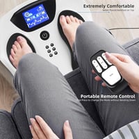 Creliver EMS&TENS lábkeringés-serkentő készülék fájdalomcsillapításra és vérkeringés javítására 7