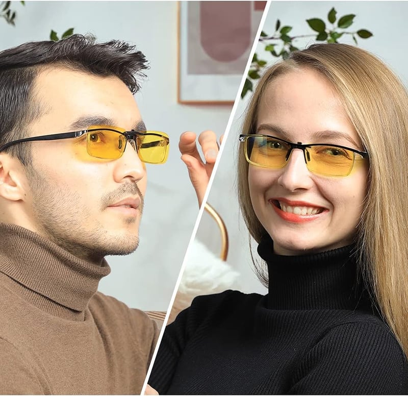 TERAISE Éjjellátó Polarizált Clip-on Napszemüveg Szemüvegre és Rövidlátóknak