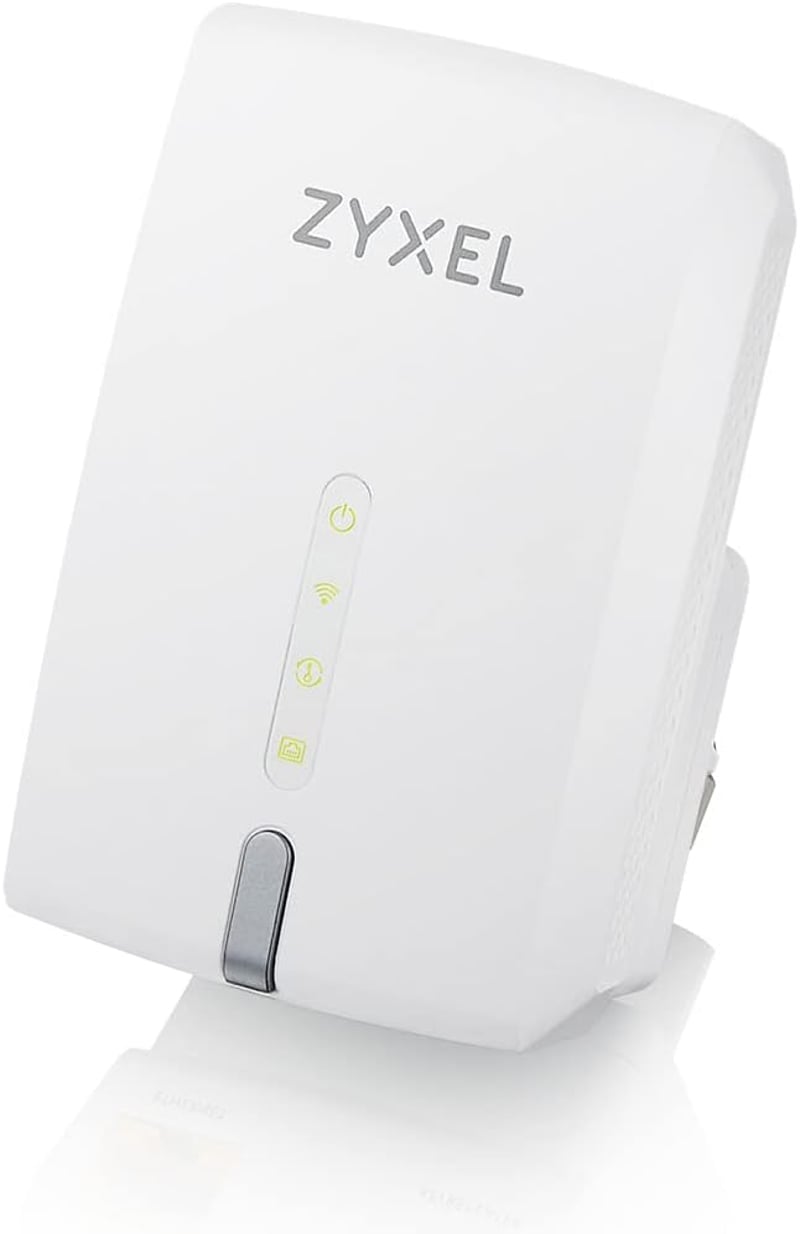 Zyxel NWD6605 Dual Band Vezeték Nélküli WiFi Jelerősítő - 802.11ac, 867 Mbps, Kétsávos, Access Point Mód, Otthoni és SOHO Használatra