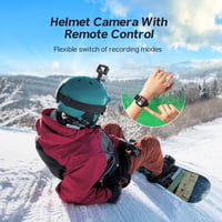 Surfola 4K Akciókamera, 40M Vízálló, WiFi, EIS Stabilizátor, 170° Széles Látószög 4