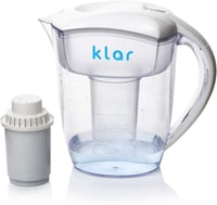 Klar Water 3,5 literes vízszűrő kancsó - Fluorid, ólom és mikroműanyag szűrő - Lúgos pH értékű ivóvíz - BPA-mentes vízszűrő rendszer 1