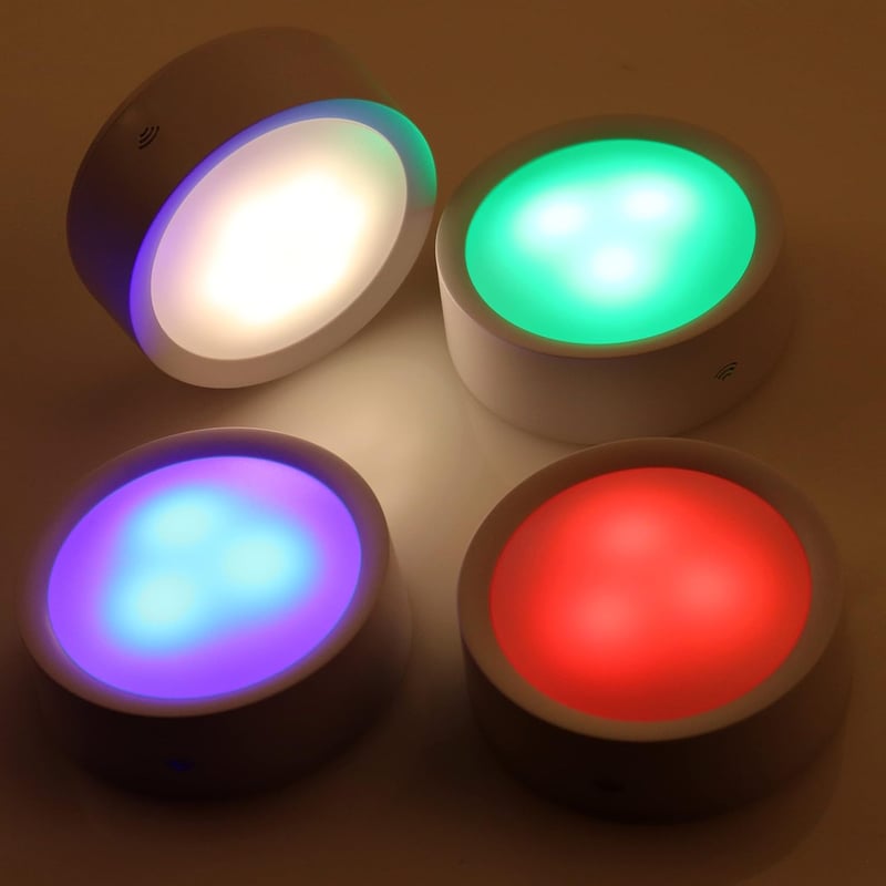 da LIGHT LED szekrénylámpa szett 2db RGBW távirányítóval, vezeték nélküli, dimmelhető - 1000mAh_2