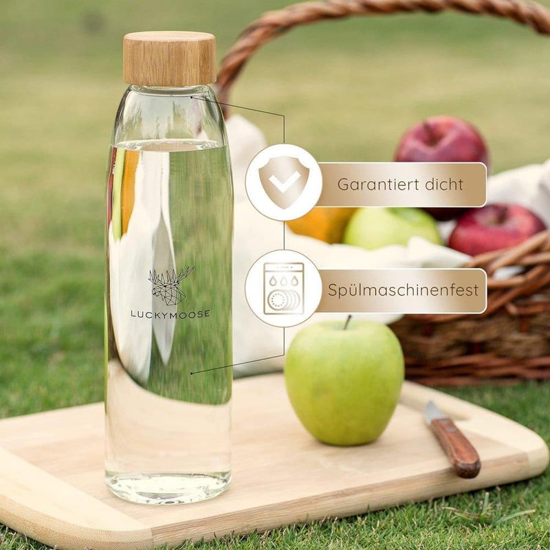 SodaStream Crystal 2.0 kompatibilis üvegpalack, 675 ml - Luckymoose