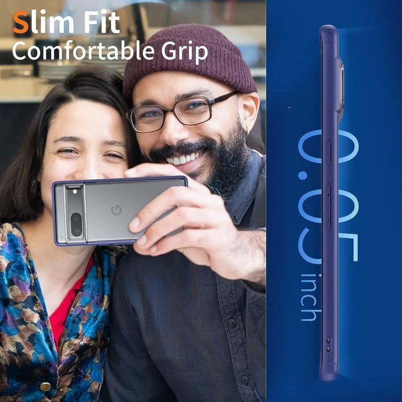 Google Pixel 7 Kék Ütésálló Védőtok