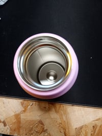 Alfi PURE hőtartó termoszpohár 500 ml, orchid bloom matt - 9 órás melegen tartás, rozsdamentes acél, használt (állapot: lásd a 2. képet) 3