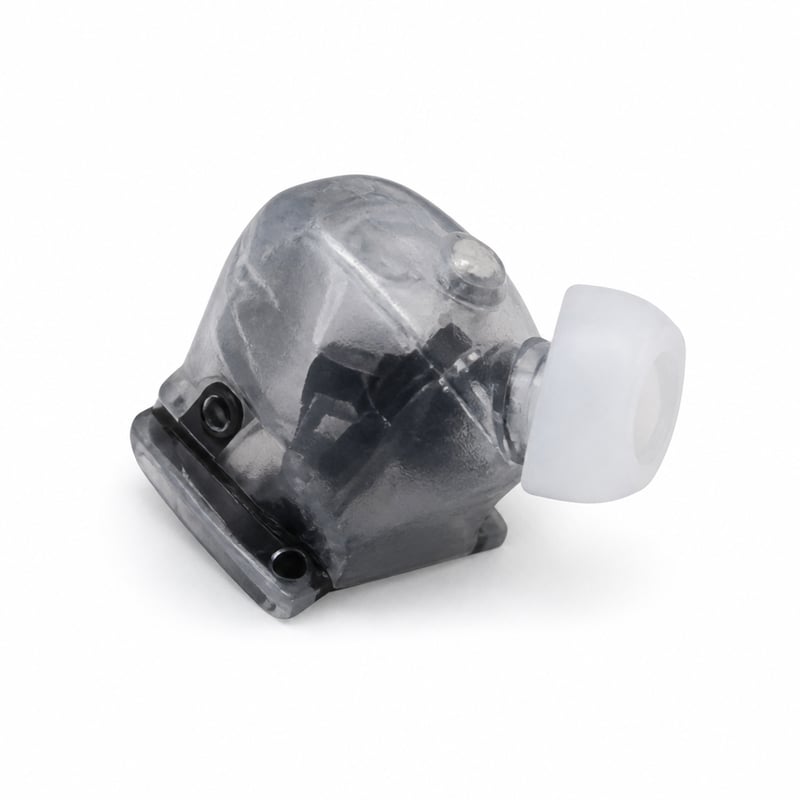 Piesă de schimb cască stânga Beats Studio Buds+ – Componentă pentru căști in-ear transparente, wireless, cu anulare a zgomotului