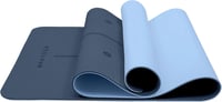 MAXYOGA MaxDirect kék jógaszőnyeg, 183x61cm, TPE, csúszásgátló, igazodási jelölésekkel 1
