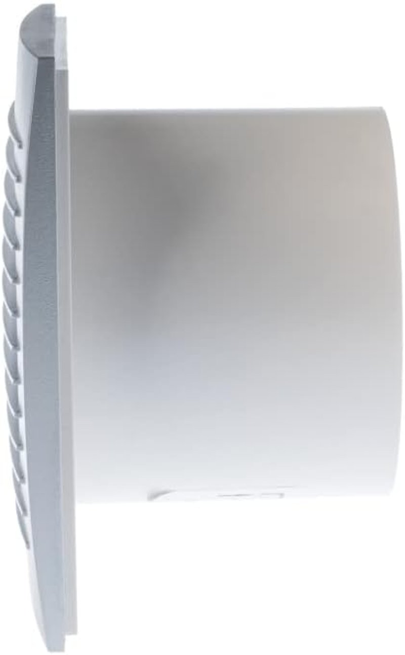 EUROPLAST 100mm Fürdőszobai Ventilátor Páratartalom Érzékelővel és Időzítővel Ezüst