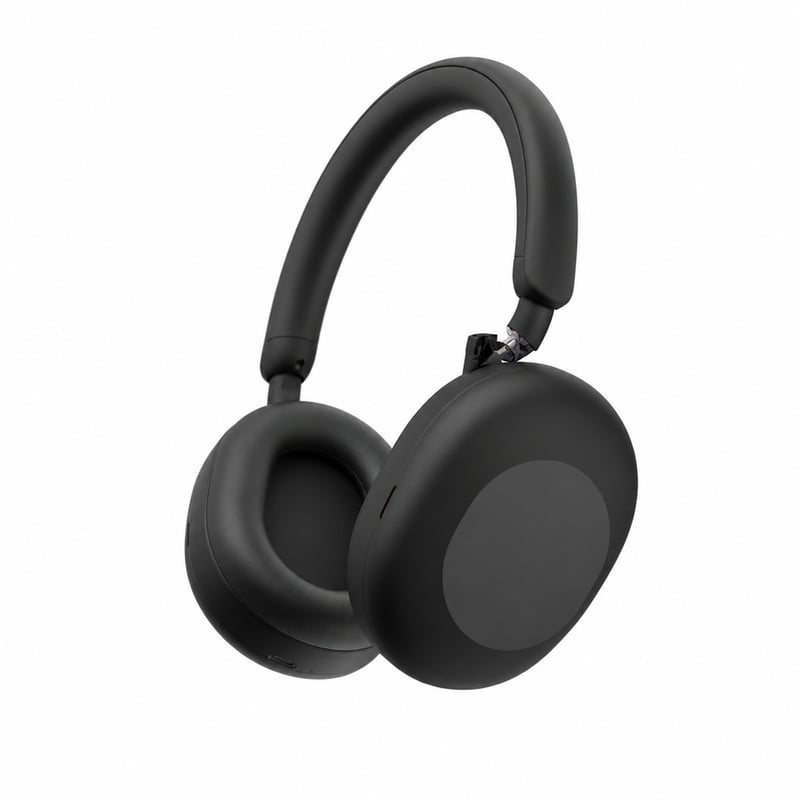 Sony WH-1000XM5 Bluetooth slúchadlá s potlačením hluku, čierne – chybné, na súčiastky/opravu (stav: pozri 2. obrázok)