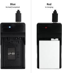 Canon EOS akkumulátortöltő: kompakt USB LP-E8 töltő 4