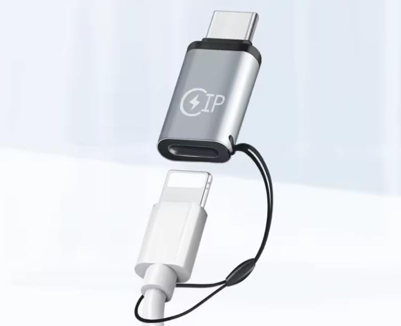 Apple iPhone 15 Lightning-USB C adapter, 2 db - Gyorstöltő és adatátviteli konverter