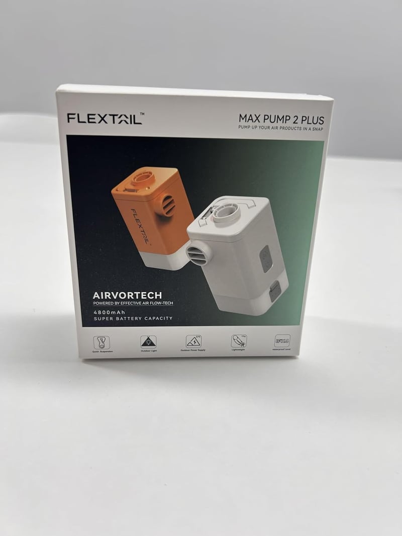 FlexTailGear MP2Plus Elektromos Pumpa és Kempinglámpa Matracokhoz