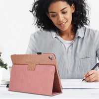 Apple iPad 9.7" Csillámos Rózsaszín Lányos Tok Kitámasztóval 6