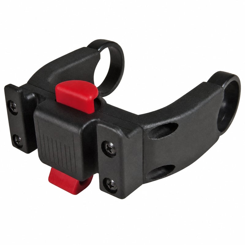 Adaptor ghidon KLICKfix 0211EB E negru - Suport accesorii bicicletă — fără lipsa inelelor de fixare de dimensiuni mici (stare: vezi poza 2)