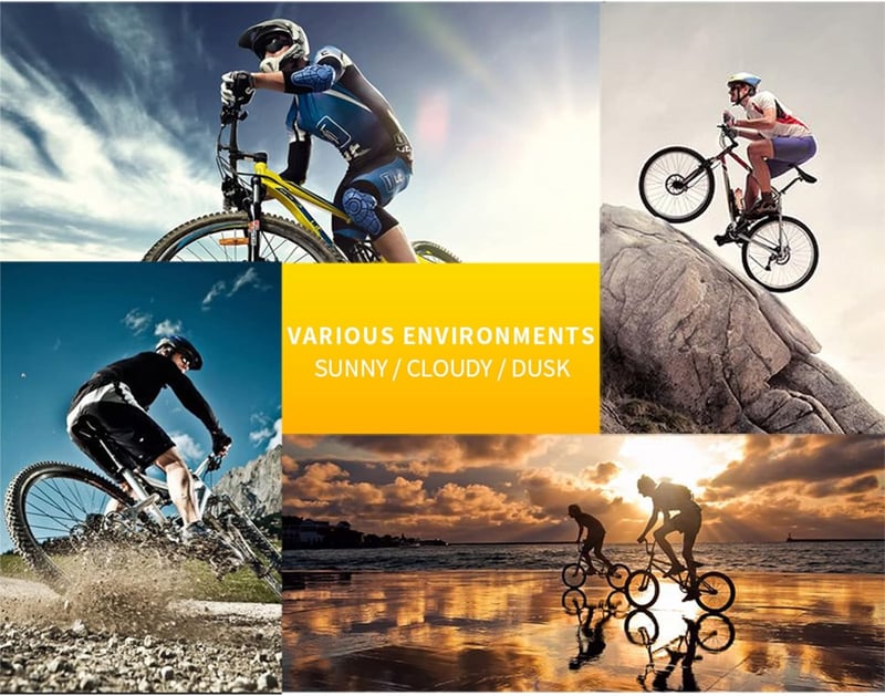 ZUMLLOMA UV400 Polarizált Kerékpáros Napszemüveg - MTB, Futás, Golf