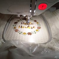 Brothread Vízoldható Hímző Fleece - 40g Könnyű Gépi és Kézi Hímzéshez 6