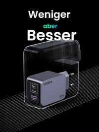 UGREEN Nexode Pro 65W GaN USB-C gyorstöltő - MacBook, iPhone 15, Galaxy S24 kompatibilis 8