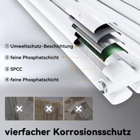 GRE1835WD-1 Dupla Rétegű Ovális Függőleges Dizájn Radiátor - Elegáns Panel Fűtőtest Fürdőszobába és Nappaliba Multiblock Termosztáttal 4
