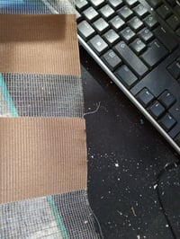 vidaXL Zebra rolo zavjesa smeđa 90x150 cm, širina tkanine 85,9 cm, podesiva propusnost svjetlosti — bočna strana se para (stanje: vidi 2. sliku) 2