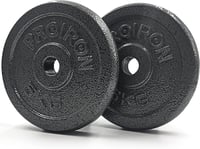 PROIRON öntöttvas súlytárcsák, 25mm átmérő - 1,25/2,5/5/10 kg-os súlyzókhoz 1