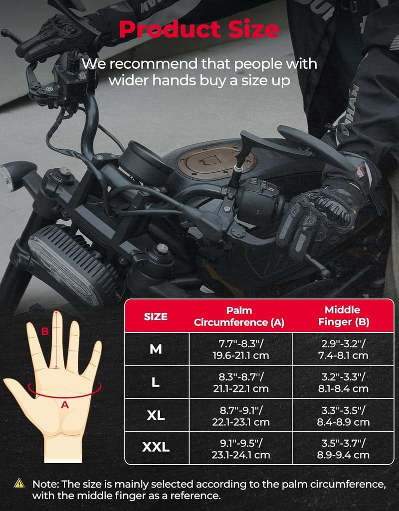 Kemimoto CE Minősített Vízálló Téli Motoros Kesztyű Érintőképernyős Funkcióval