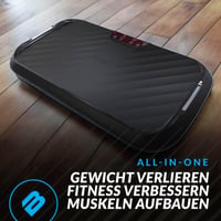 Bluefin Fitness UltraLite Vibrációs Tréner - Otthoni Edzőgép 200W Motorral, 99 Intenzitási Szint, LCD Kijelző, Kompakt Fekete Testformáló - A Ultra Slim 10