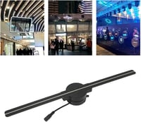 WIFI-s 3D Hologram Ventilátor - 224 LED-es, 16,5" Full HD Reklámkivetítő 6