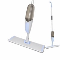 Mop cu pulverizator York Bacteria Stop, rezervor de apă de 600 ml, rotație 360 de grade — lipsește laveta neagră (stare: vezi a 2-a fotografie) 1
