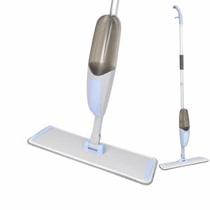 Mop cu pulverizator York Bacteria Stop, rezervor de apă de 600 ml, rotație 360 de grade — lipsește laveta neagră (stare: vezi a 2-a fotografie)