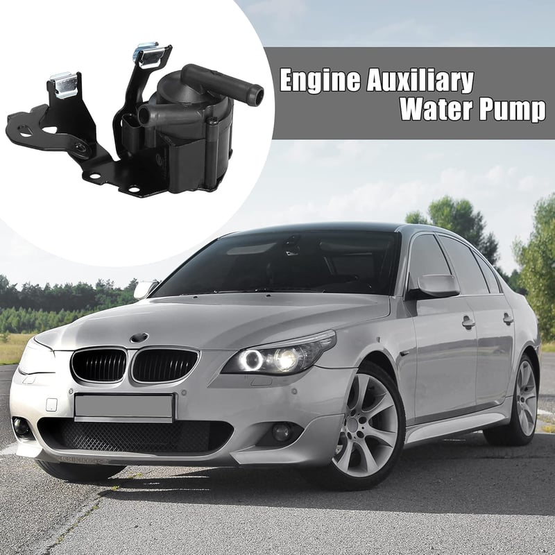 X AUTOHAUX Kiegészítő Vízszivattyú BMW Mini Cooper 2007-2012 és Countryman 2011-2012 Modellekhez - Rozsdamentes Acél Motor Hűtővíz Pumpa 115