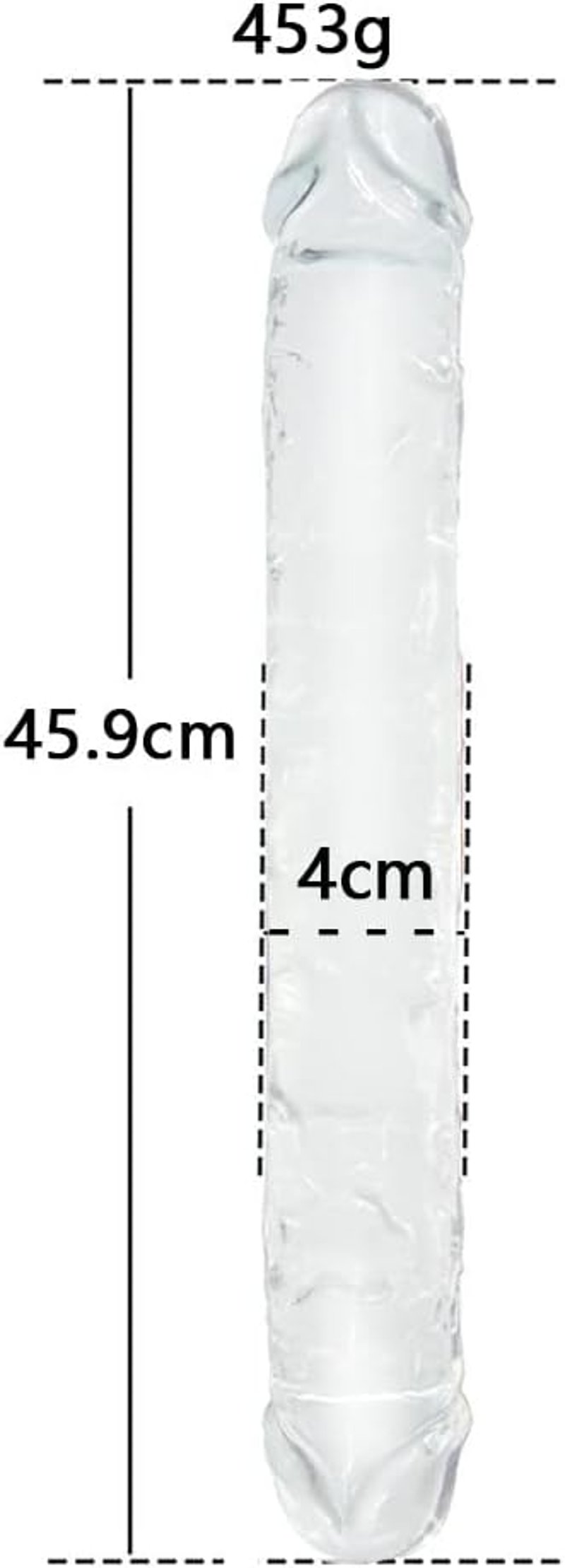 Óriási 46 cm-es kétoldalú anál dildo pároknak és szólóknak