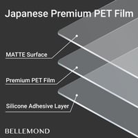 Bellemond - 2 SZETT - Japán Smooth Kent papír képernyővédő fólia, kompatibilis iPad 9,7" 2