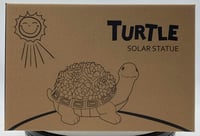 Teknős alakú napelemes kerti lámpa 7 LED-del, pozsgás növénytartóval - Yeomoo 8