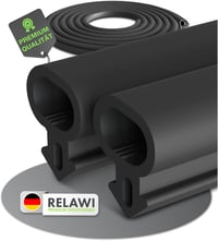 RELAWI® Prémium Hangszigetelő Műanyag Ablak- és Teraszajtó Tömítés TPE-ből, 25m 1