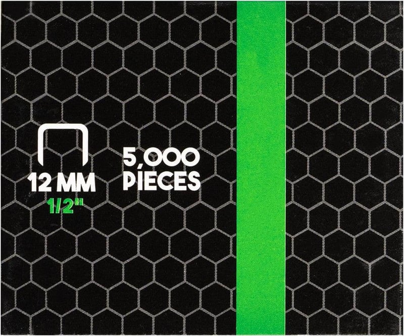 Toolzilla 5000 Erős 12mm-es Galvanizált Tűzőkapocs Profi Munkákhoz