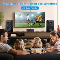 KKMOL AK45 Mini Bluetooth Sztereó Erősítő 400W, USB/SD, Távirányítóval 8