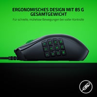 Razer Naga X Vezetékes Gamer Egér 16 Programozható Gombbal, RGB Világítással 3