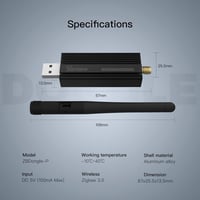 SONOFF Zigbee 3.0 USB Adapter - Okosotthon Vezérlő Stick Home Assistant és Zigbee2MQTT Rendszerekhez 6