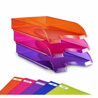 CEP Happy Vibe Irattálca Szett – 5-ből 3 db, A4 és 24x32 cm, Vegyes Színek, Asztali Iratrendező 2