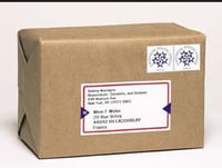 Molabel visszaküldési címke tekercs - Dymo LabelWriter 550 nyomtatókhoz - 6x500 db 5